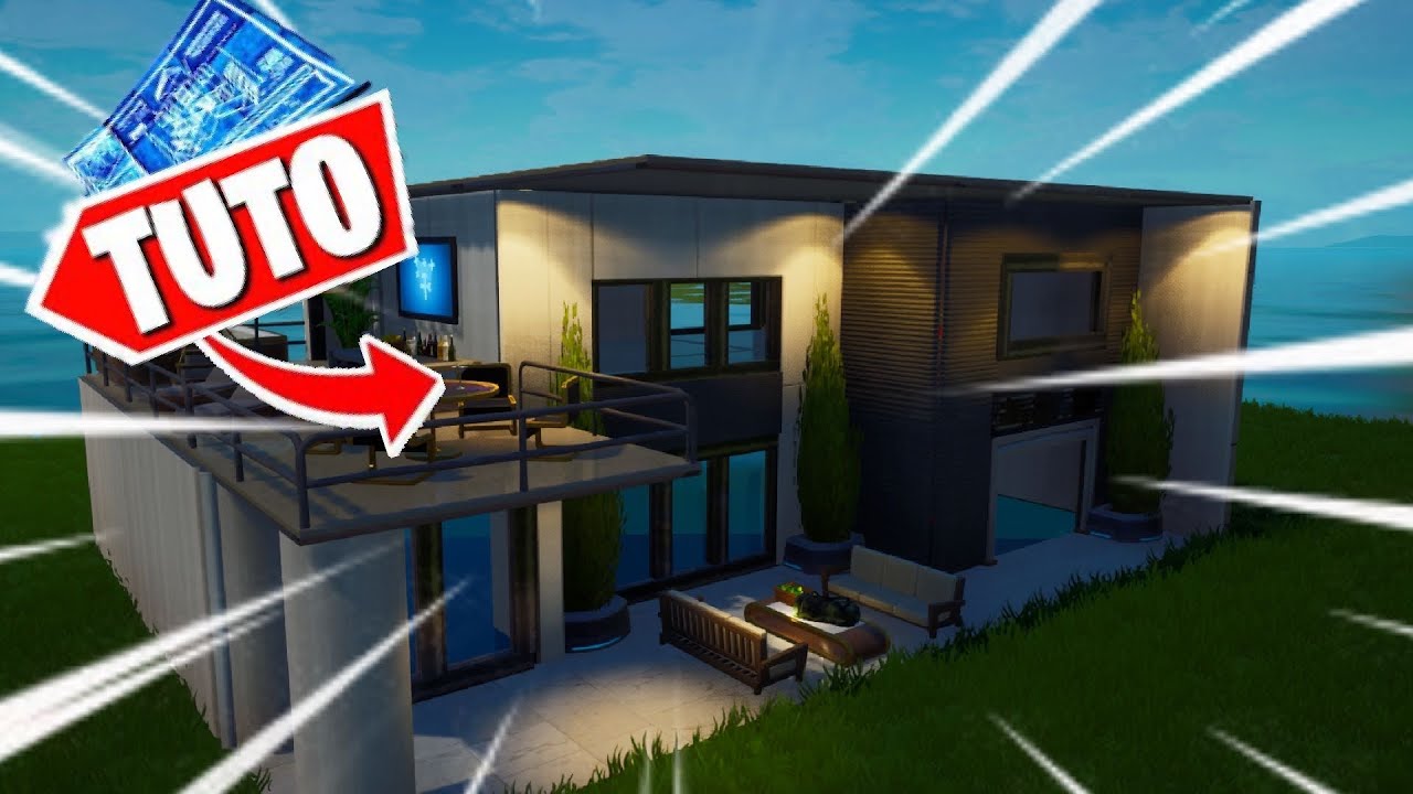 TUTO PETITE VILLA SUR FORTNITE CRÉATIF!