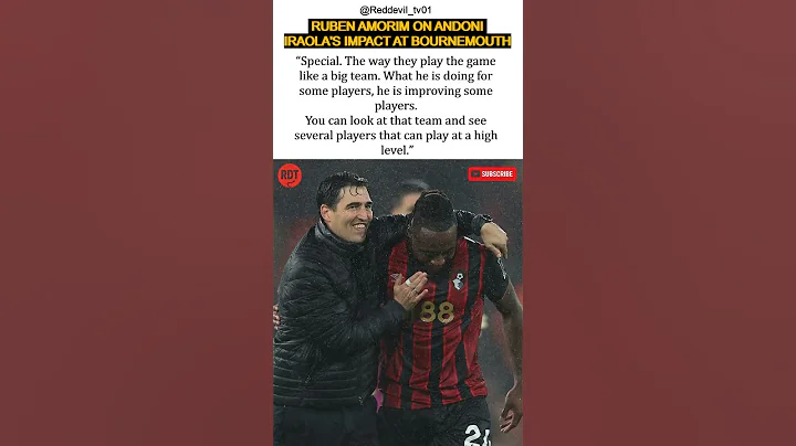 🚨🎙️| Ruben Amorim on Andoni Iraola's impact at Bournemouth