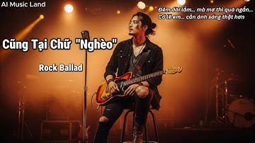 Cũng Tại Chữ "Nghèo" - Tình Mình Vỡ Nát | Rock Ballad Lyric Video