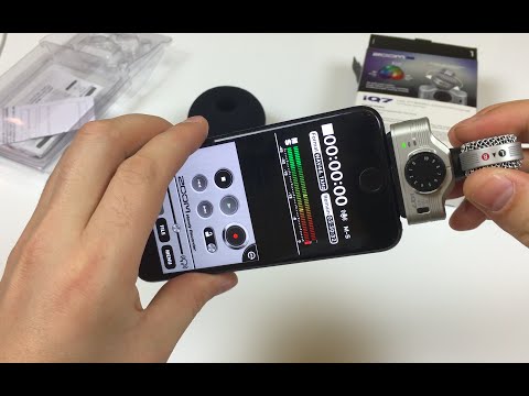 Zoom iQ7 Microphone for iOS Devices - Unboxing and Test (4K Video)