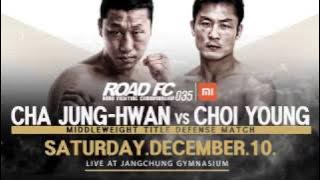 XIAOMI ROAD FC 035 CHA JUNG-HWAN VS CHOI YOUNG PROMO