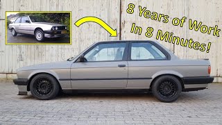 Building a BMW E30 325i in 8 minutes!