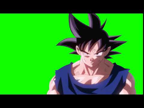 Dragon Ball Goku Chroma Key Anime Mask 2 