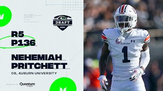 Seahawks Select  CB Nehemiah Pritchett With No.  136 Pick In 2024 NFL Draft