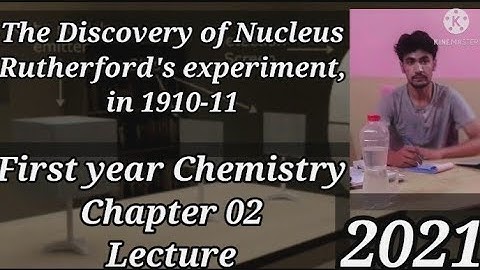 Rutherford tracked the motion of tiny, positively charged particles shot through a thin sheet of gold foil. some particles traveled in a straight line and some were deflected at different angles. which statement best describes what rutherford concluded fro