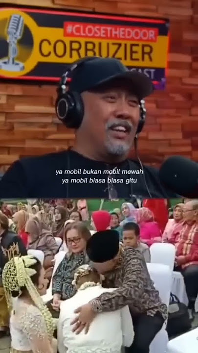 Om Indro Warkop Menjadi Wali Dipernikahan Anak Dono Warkop DKI #short