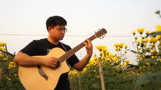 Uchiage Hanabi - Daoko X Kenshi Yonezu - Fingerstyle Guitar Cover