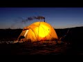 Winter Hot Tent Camping In The Alaska Range - With My Dog Stella