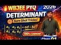 Determinant#HS3rdSemester#WBJEE#JEE#ShortTrick