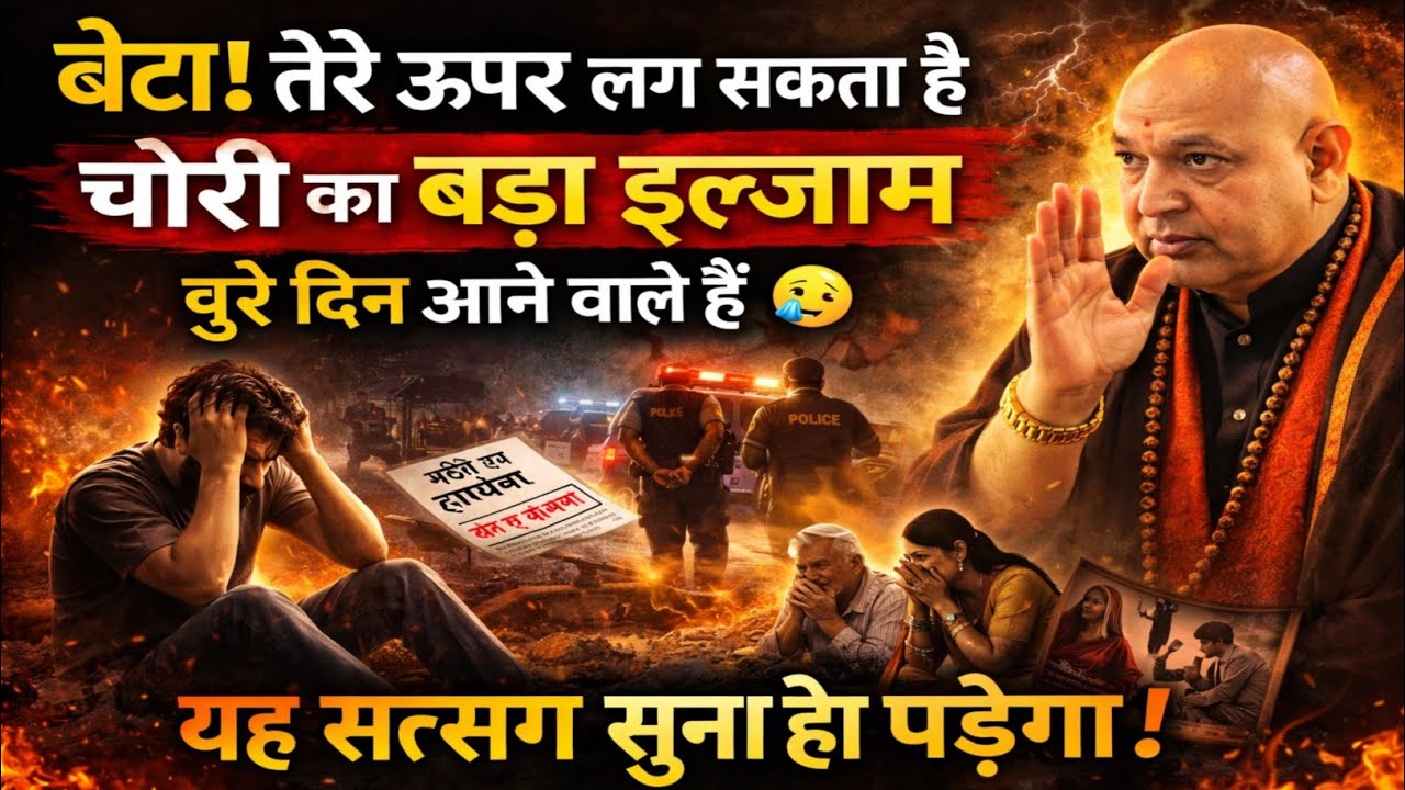 Guruji Satsang | बेटा! तेरे ऊपर लग सकता है चोरी का बड़ा इल्जाम 😱 सच जान लो अभी