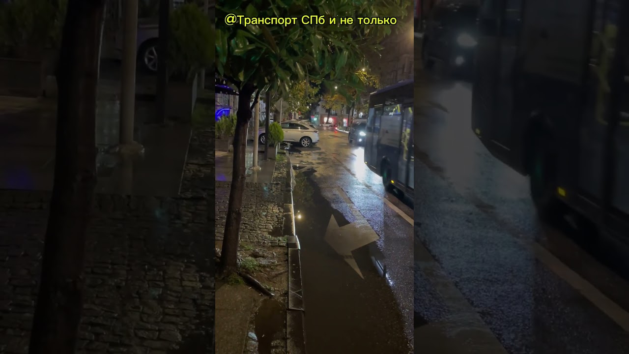 Автобус Anadolu Isuzu Citibus (Yeni) по 3 маршруту, Батуми 