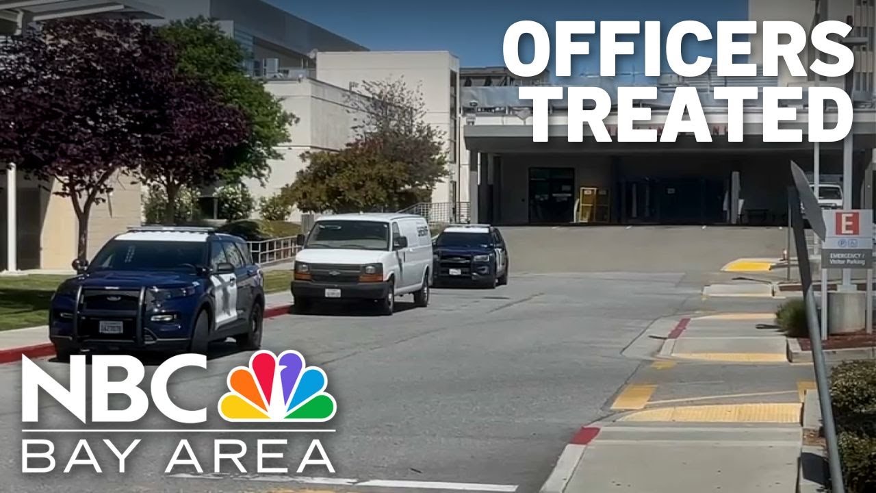 San Jose officers treated for injuries suffered in shooting - YouTube