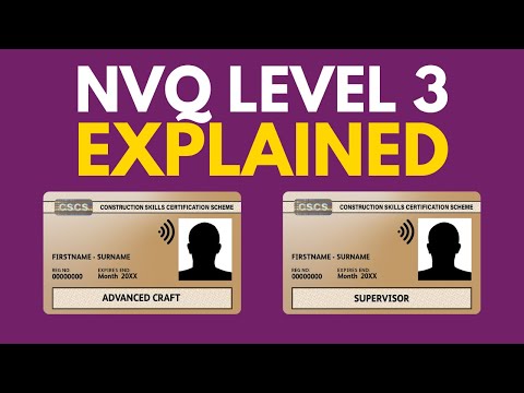 NVQ Level 3: