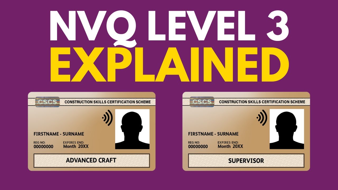 NVQ Level 3 A Complete Guide YouTube
