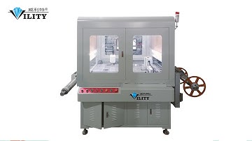 #Vility #CCD # Holepuncher Roll to Roll Double-Head CCD Guide Hole Punching Machine for FPC.