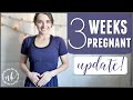 3 WEEKS PREGNANT | How I knew I was pregnant before BFP!