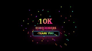 10K Subs - Thank you | CSS Circle Burst Animation - Using HTML, CSS & Javascript