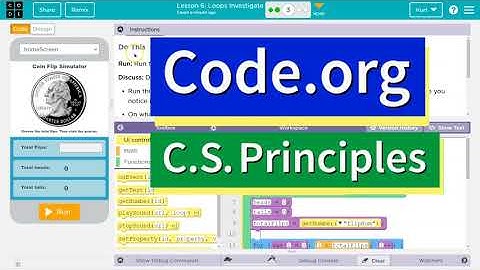 Code.org Lesson 6.2 Loops Investigate | Tutorial with Answers | Unit 6 C.S. Principles