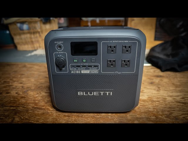 Bluetti AC180 In-depth review and testing 