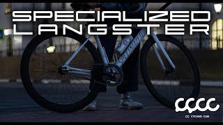 АНАСТАСИЯ И ЕЁ ВЕЛОСИПЕД /SPECIALIZED LANGSTER / FIXEDGEAR