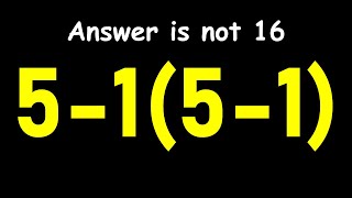 This Simple Math Mistake Fools Everyone!