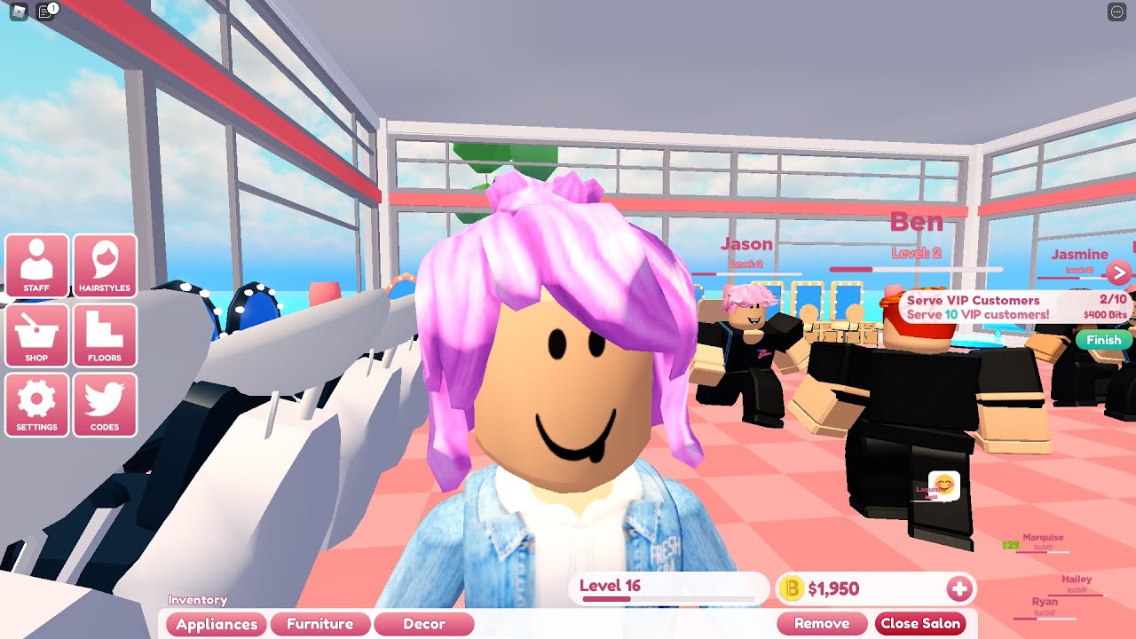 Roblox My Salon Tycoon - YouTube