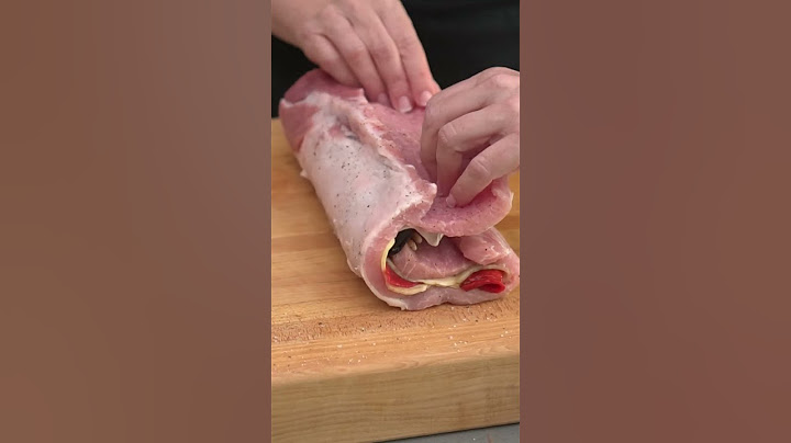 Stuffed pork loin #shorts