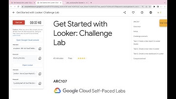 Get Started with Looker: Challenge Lab || #qwiklabs || #ARC107 ||  [With Explanation🗣️]