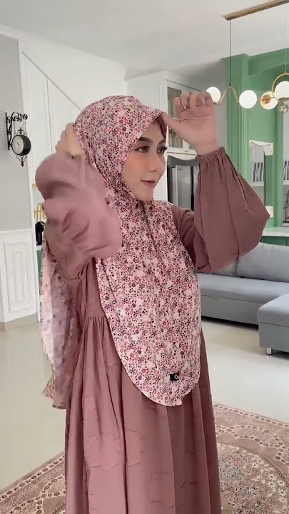 Shopee haul hijab motif bikin pipi keliatan tirus | pesan dikomentar