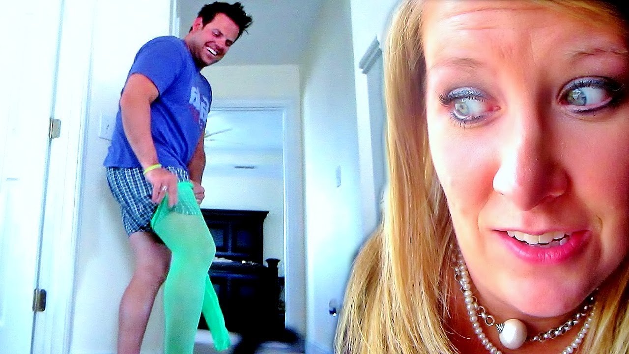 Husband Caught Wearing Pantyhose Youtube 