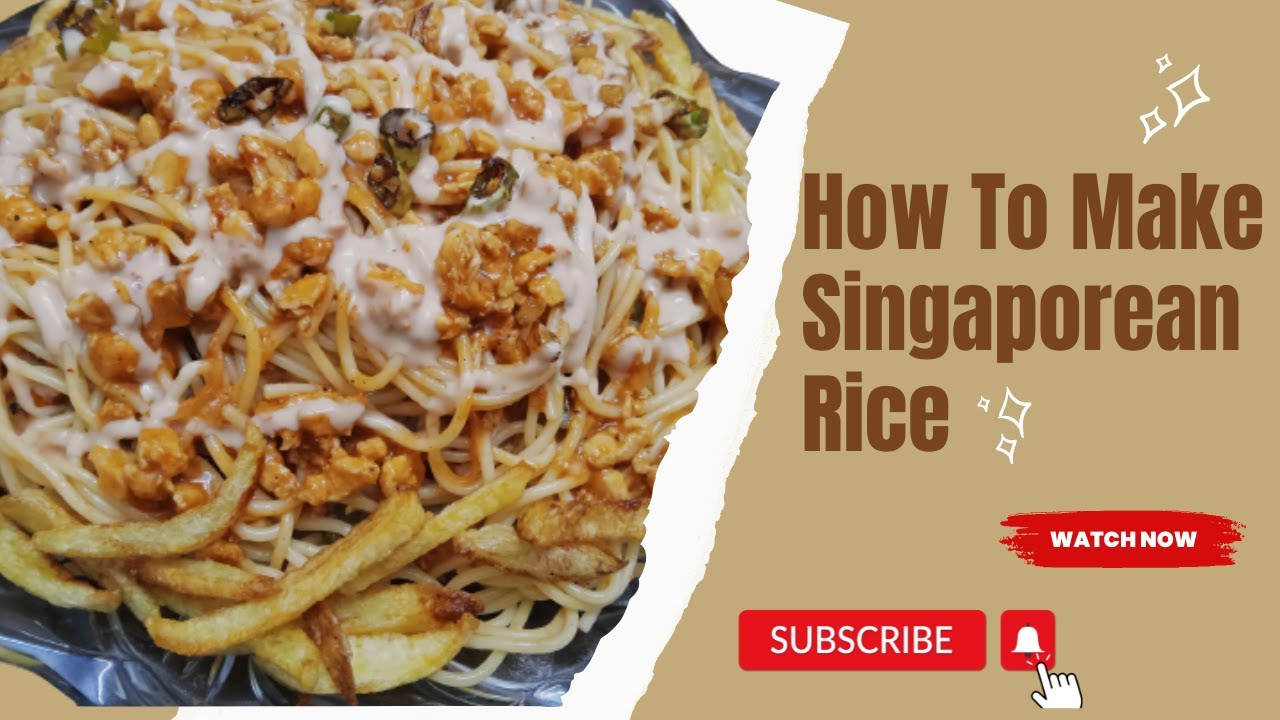 Syeda Cook Singaporean Rice Recipe | Cooking with Syeda - YouTube