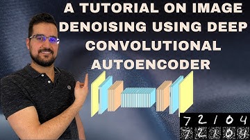 A step-by-step tutorial on coding a deep convolutional autoencoder in TensorFlow for image denoising