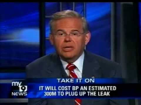 Senator Menendez Discusses the Oil Spill on My News 9 with Brenda Blackmon