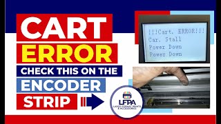CART ERROR SOLVED!!!: CHECK THIS ON THE RASTER STRIP