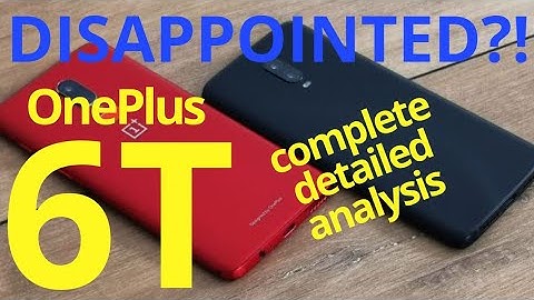 OnePlus 6T complete Review: New Design, Same Price! shocking  Look | Hands-on | Price