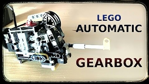 Lego Technic Automatic 3 Speed Gearbox - Lego Technic Mastery