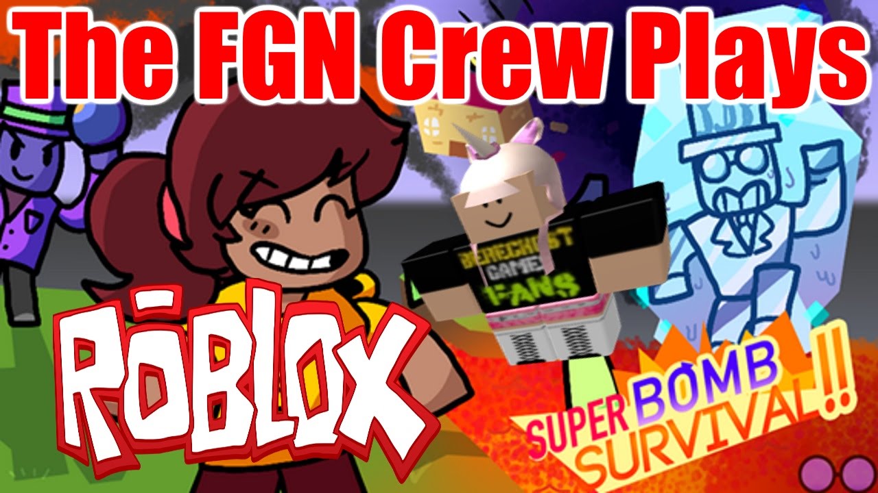 The Fgn Crew Plays Roblox Super Bomb Survival Updated Revisited Pc Youtube - roblox walkthrough the fgn crew plays scary maze by