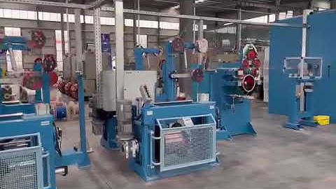 DTE-1250D Double twist bunching machine