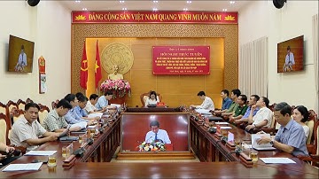 Sơ kết công tác Nội chính Đảng 6 tháng đầu năm và quán triệt Kết luận chỉ đạo của Tổng Bí thư