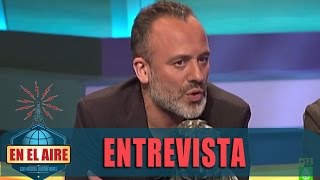 Javier Gutiérrez: 'He de decir que no di una hostia a Dani Rovira de milagro'  En el aire