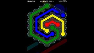 Flow Free Hexes   7x7 Mania   Level 125