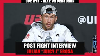 UFC 279 Post Fight Interview: Julian Erosa