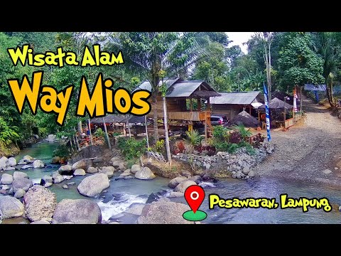 Wisata Alam Way Mios,  Pesawaran - Lampung // Airnya Seger Banget