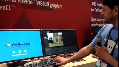 PFTrack CG integration tool GPU accelerated using OpenCL on AMD FirePro