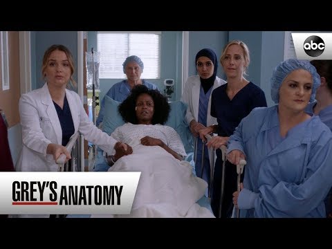 Jo Supports a Patient - Grey's Anatomy Season 15 Episode 19