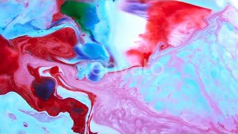 Vibrant Colours Paint Swirling Explosion 2 | Stock Footage - Envato elements