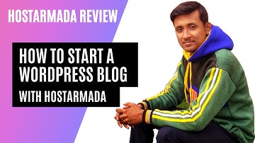 HostArmada Review - 75% OFF Coupon I How To Start A WordPress Blog With HostArmada I English