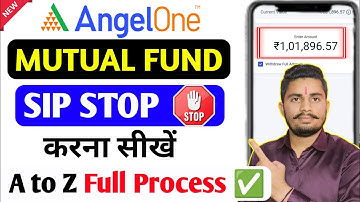 How to stop SIP in Angel One | How to stop SIP in Angel One | How to cancel SIP in Angel One