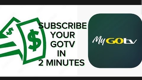 How to Subscribe your my gotv app in 2 minutes.. #how to #subscribe #your #gotv #app