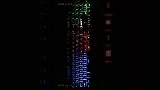 【LEDバックライト】ゲーミングキーボード（NPET K10）